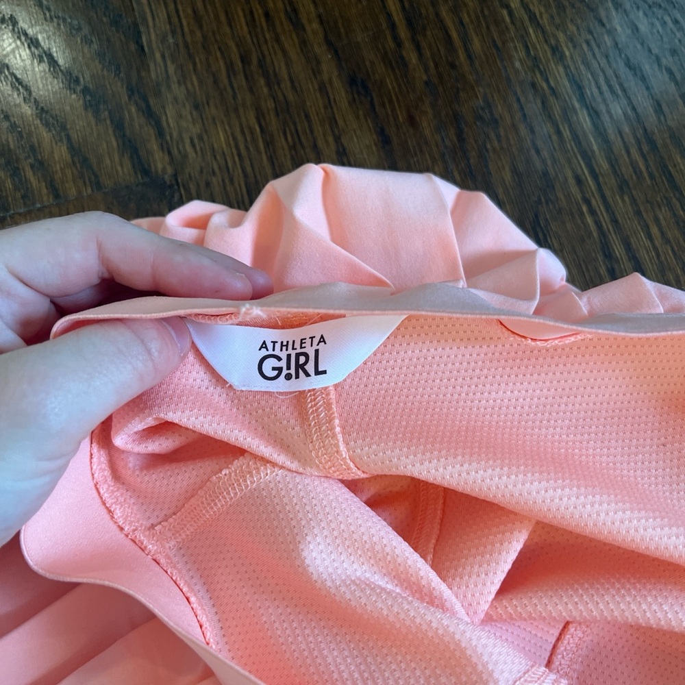 Athleta Girl Peach Activewear Top